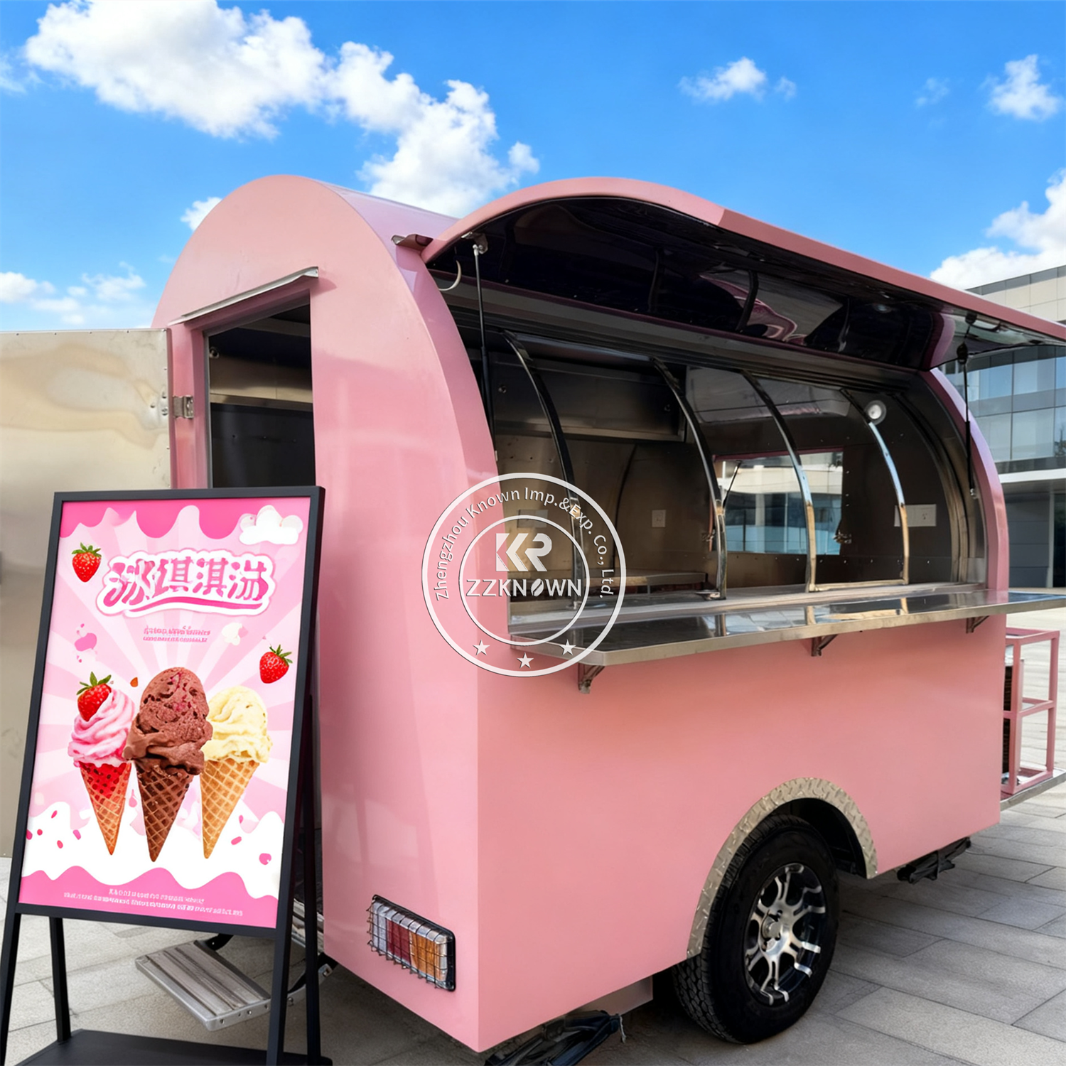 Outdoor Food Trailer Street Pi - Street Food Snacks ulasan dan harga