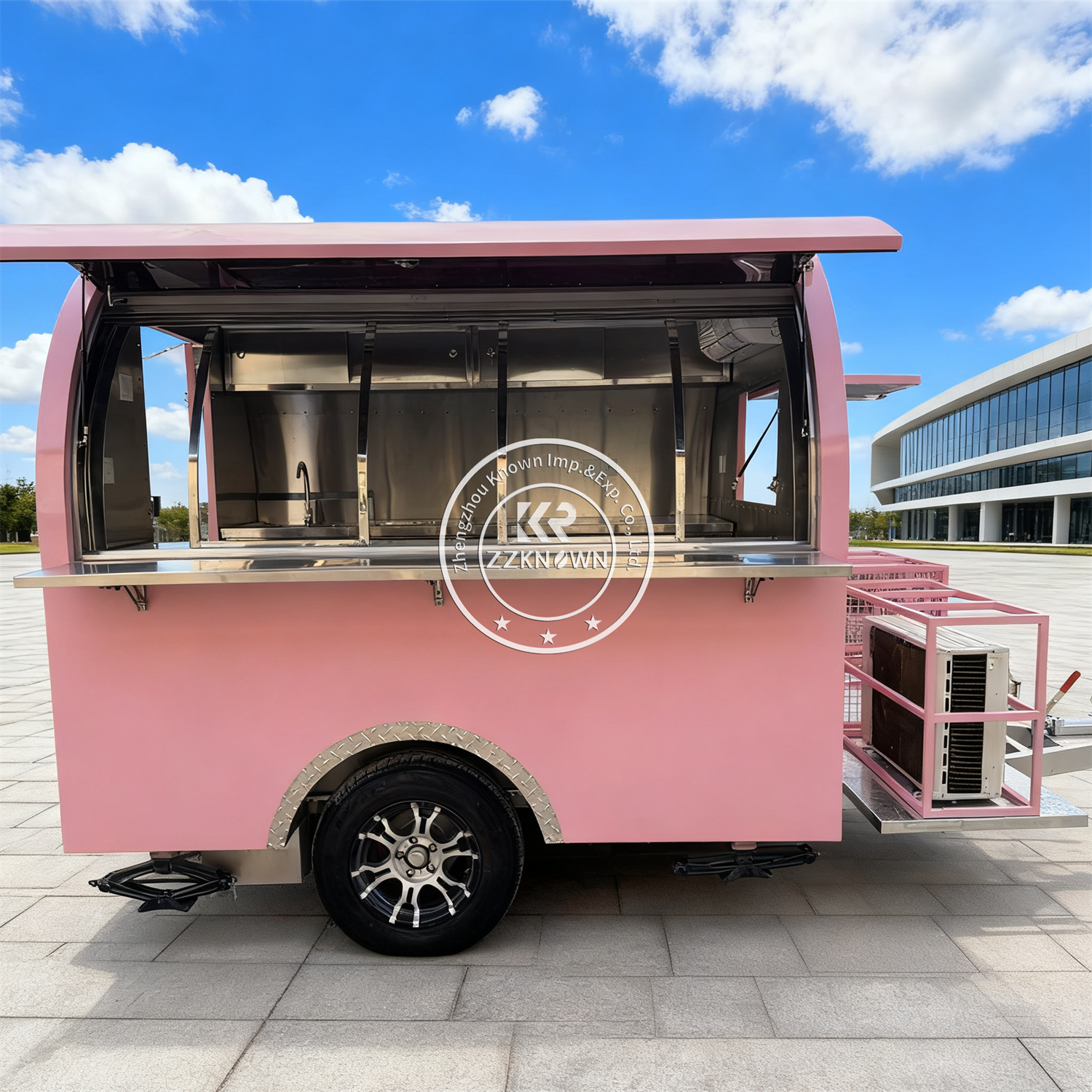 Outdoor Food Trailer Street Pi - Street Food Snacks ulasan dan harga
