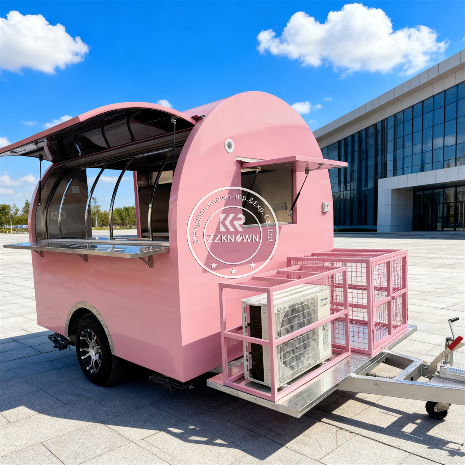 Outdoor Food Trailer Street Pi - Street Food Snacks ulasan dan harga