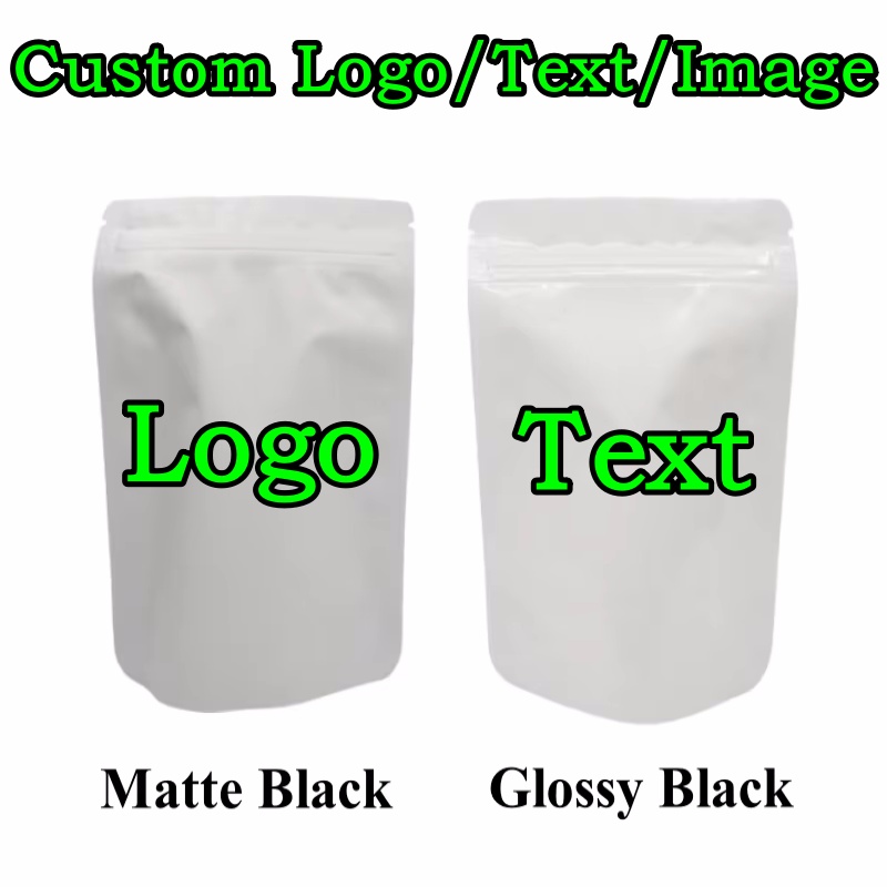 100PCS Stand-up Matte/Glossy W - Food Like Snacks ulasan dan harga