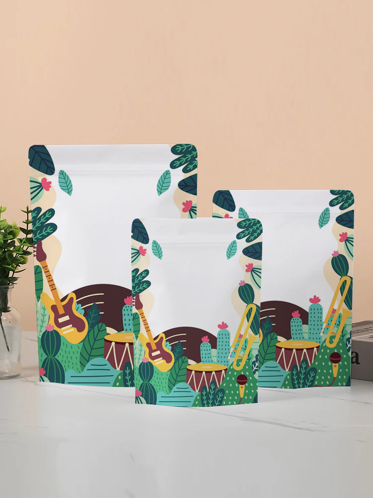 50pcs Thick White Kraft Paper  - Food Lovers Snacks ulasan dan harga